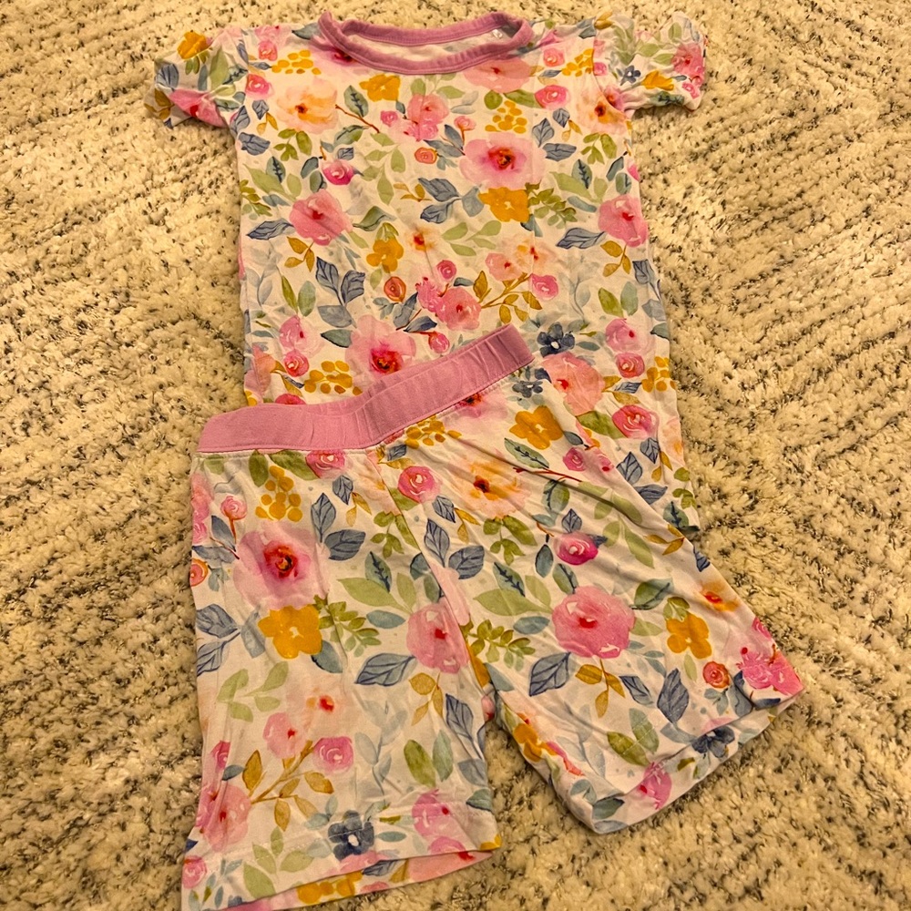 Little Sleepies Bella Blooms size 3t - Picture 1 of 3